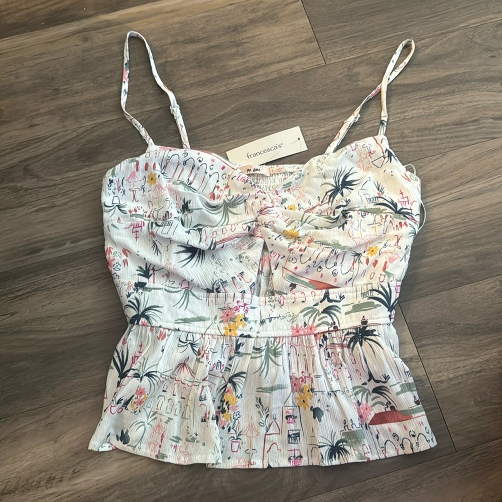 Francesca’s Small Summer Top NWT